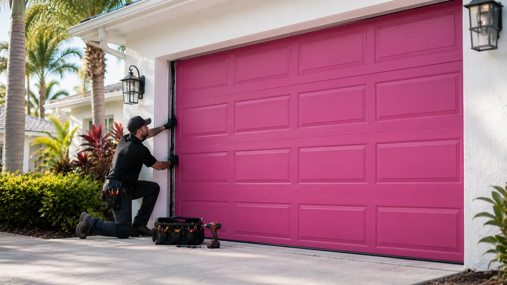 Tell us what’s wrong - Lincolnwood garage door service