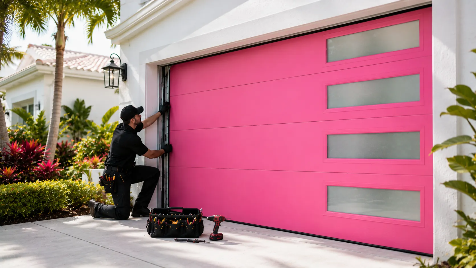 Tell us what’s wrong - Lincolnwood garage door service