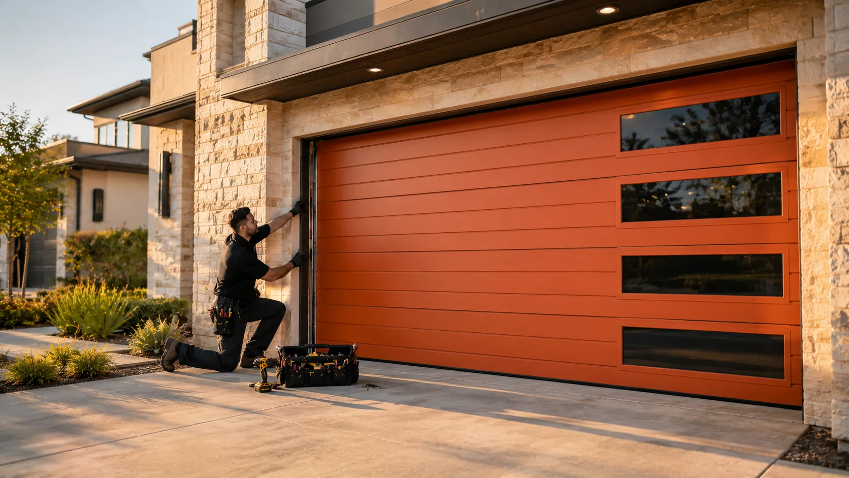 Garage Door Work in Lake View, Lincolnwood