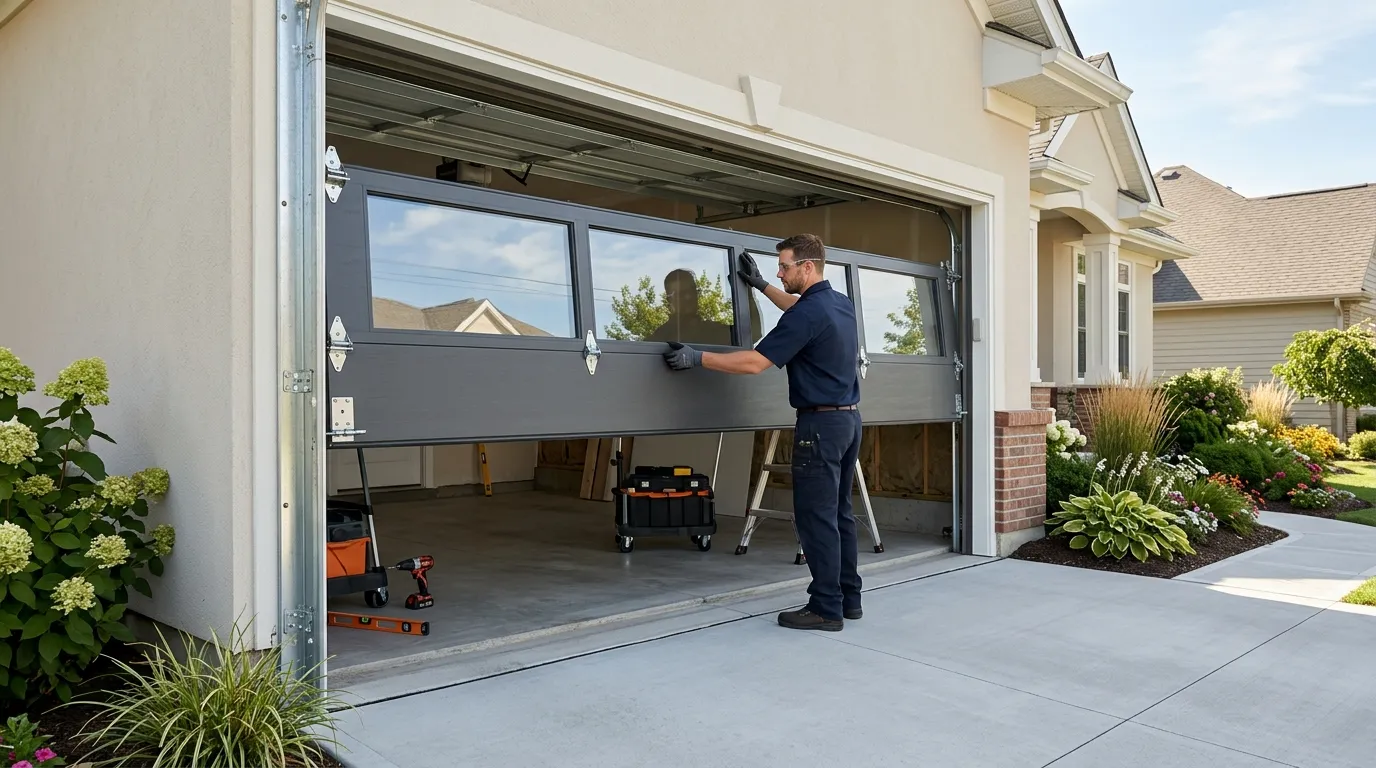 What Replacing a Garage Door Really Involves in Lincolnwood