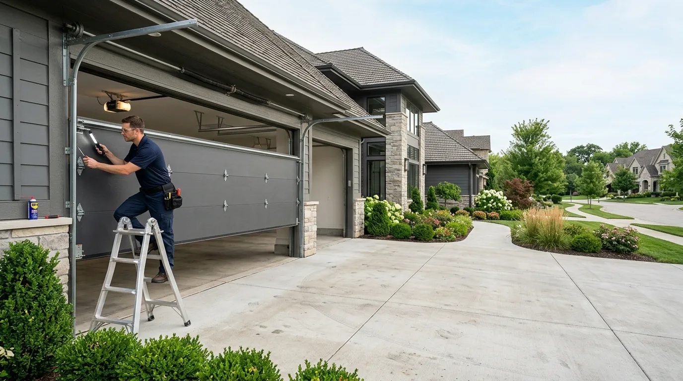Repaired & tested - Lincolnwood garage door service
