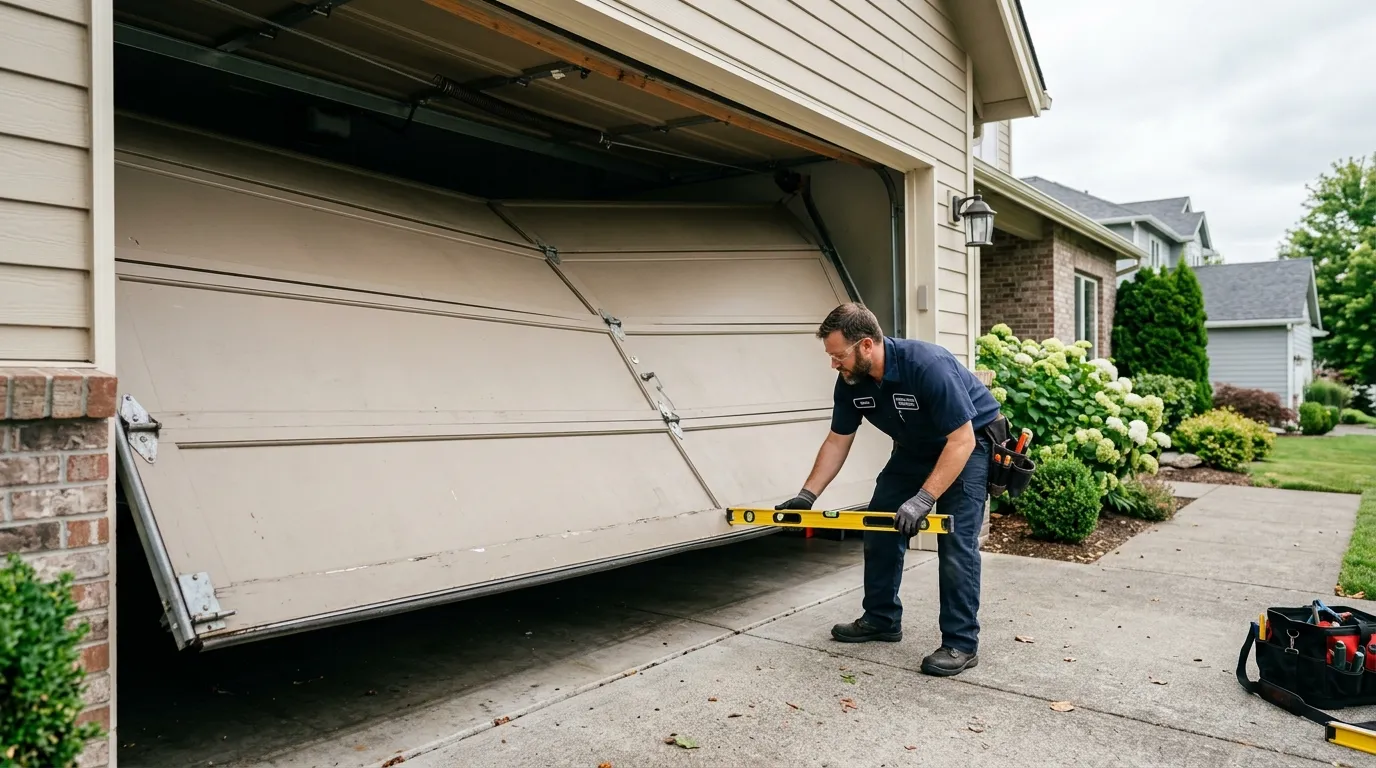 Garage Door Panel Replacement Around Lincolnwood
