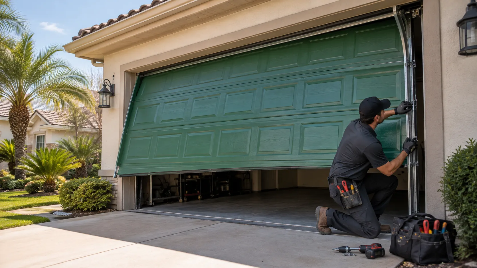 Tell us what’s wrong - Lincolnwood garage door service