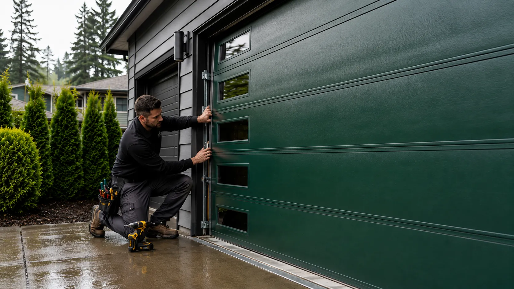 Tell us what’s wrong - Lincolnwood garage door service