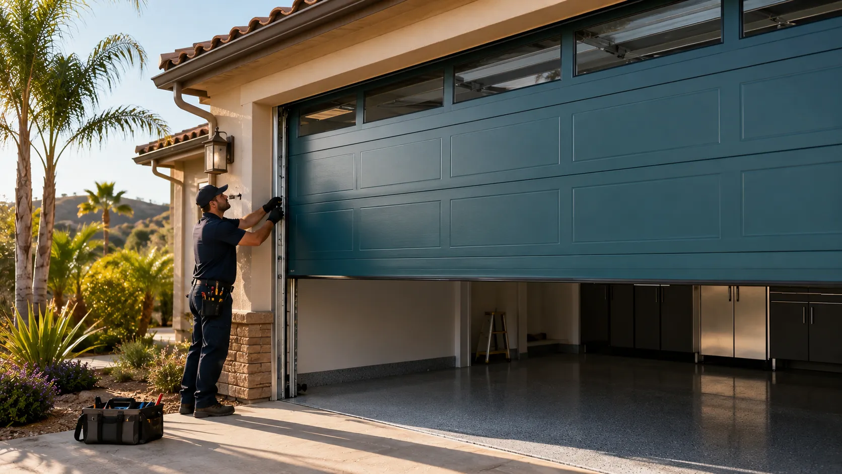 Garage Door Service for Bannockburn's Mid-1970s Homes